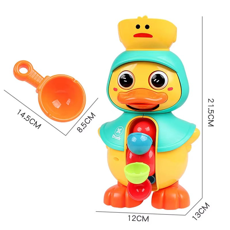 Badespielzeug mit Enten-Wasserrad