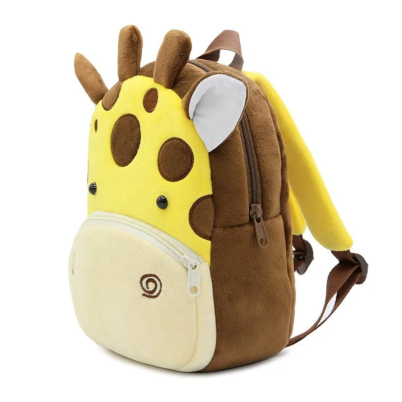 Girls Animal Plush Backpack