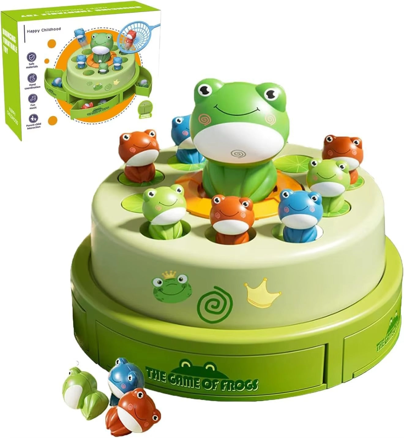 Bouncing Frogs Activity Game