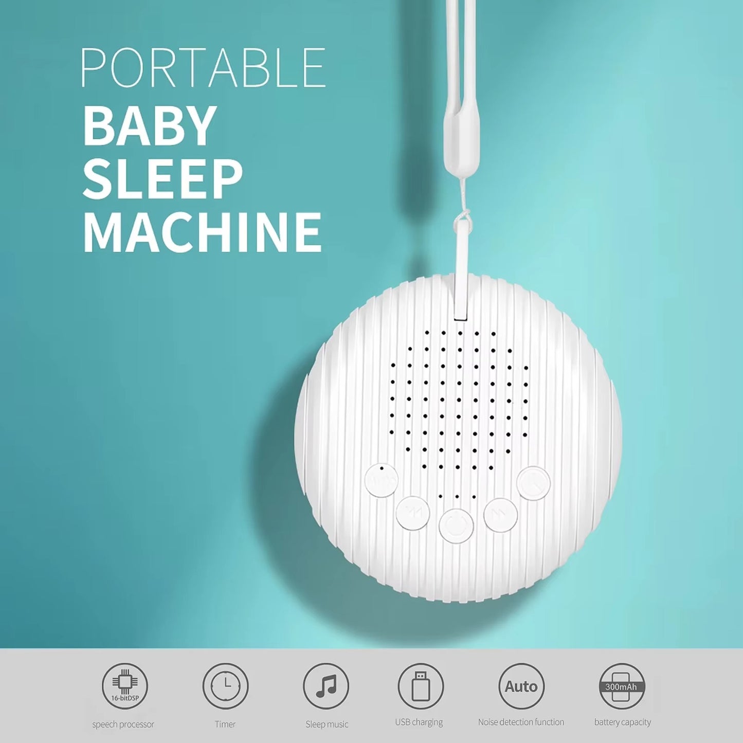 Portable Baby White Noise Machine