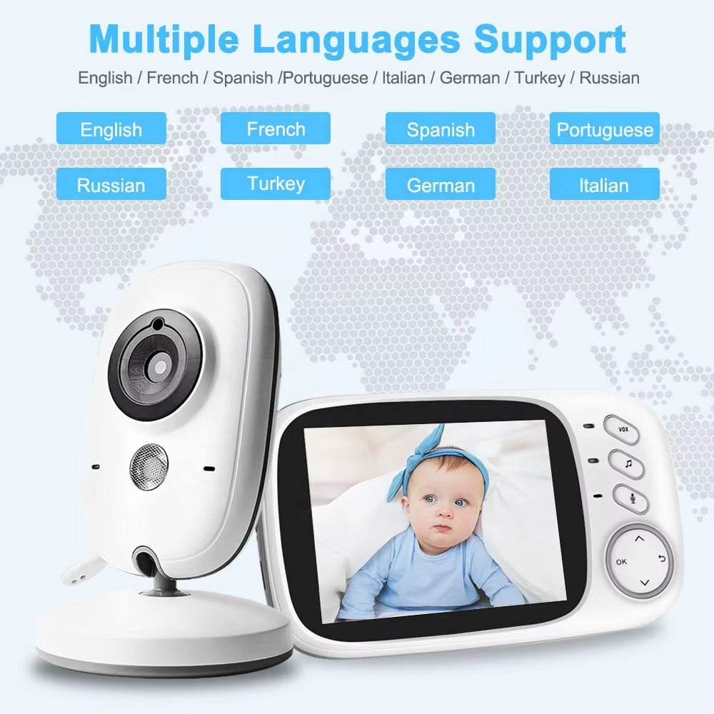 Baby Video Monitor with Night Vision