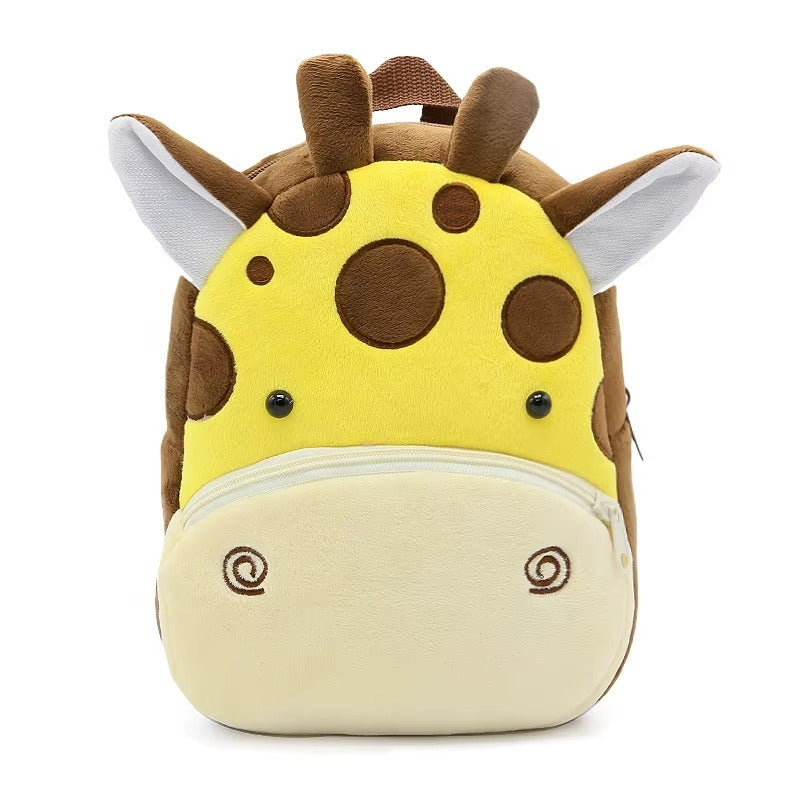 Girls Animal Plush Backpack