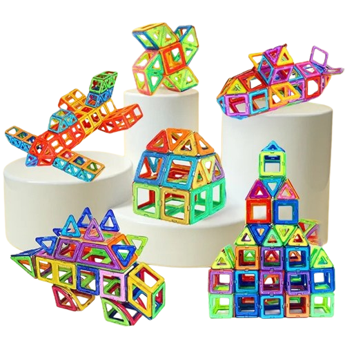 Magnetisches Bausteinset