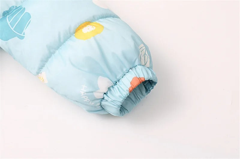 Chaqueta acolchada de plumón para niña