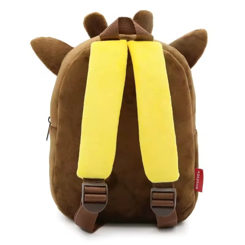 Girls Animal Plush Backpack
