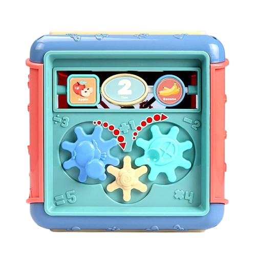 Cubo de actividades para bebés 6 en 1 