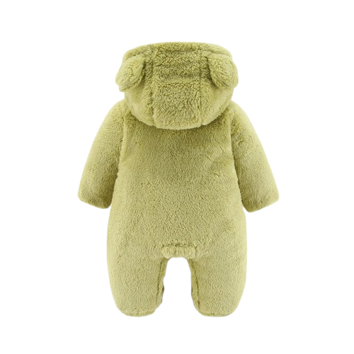 Baby Boy Hooded Fleece Bunting