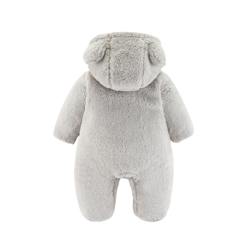 Baby Boy Hooded Fleece Bunting