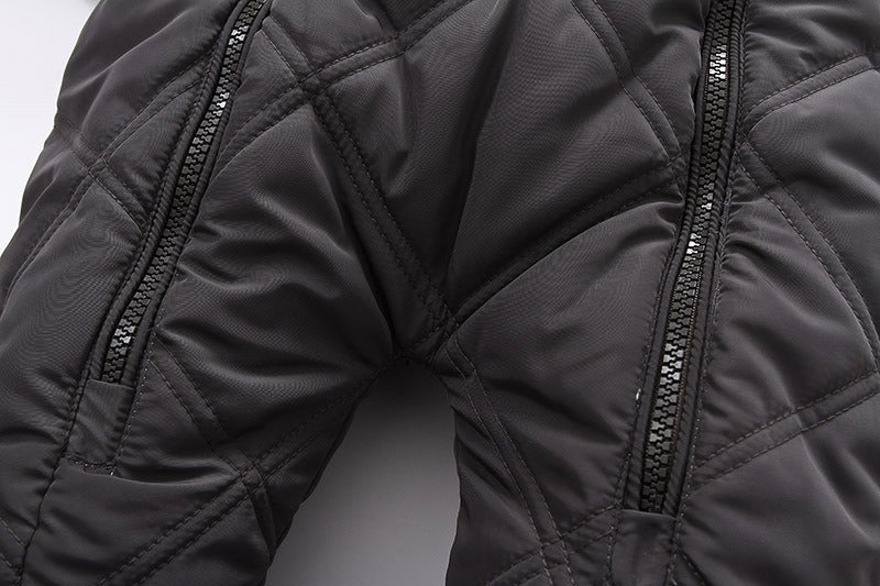 Baby Girl Fleece-Lined Footed Snowsuit