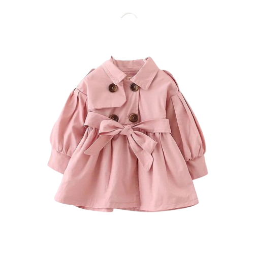 Baby Girl Belted Trench Coat