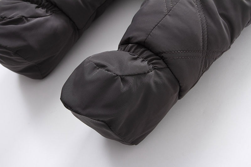 Baby Girl Fleece-Lined Footed Snowsuit