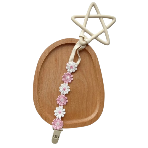 Baby Daisy Schnullerclip
