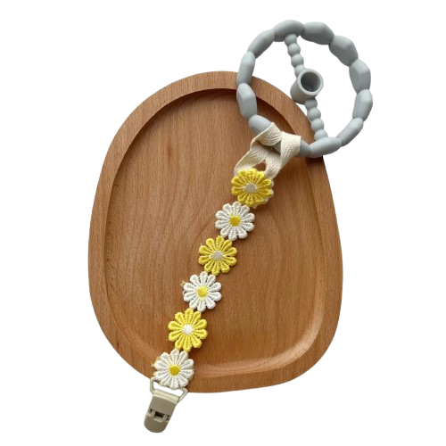Baby Daisy Schnullerclip
